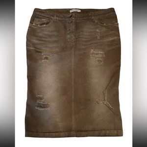 Authentic Dolce & Gabbanna Women’s Denim - Jean Skirt Size 44 - Made In Italy